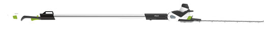 Cordless Pole Hedge Trimmer 53cm 18V 60 Mins Runtime Adjustable Head