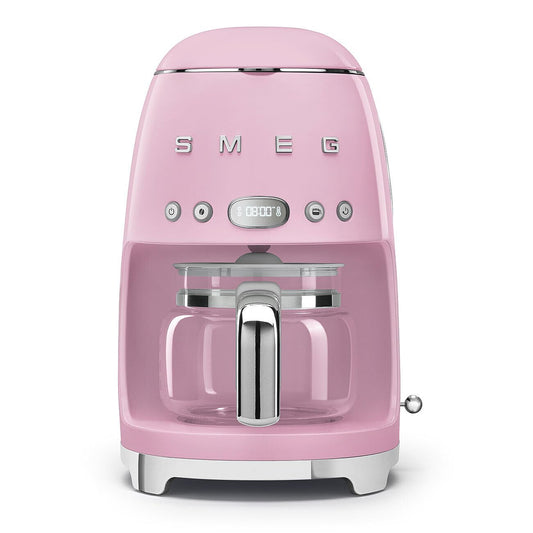 Drip Coffee Machine 1.4L 10 Cups Programmable Timer Pink