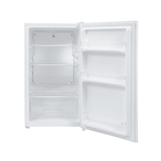Under Counter Fridge 94L Adjustable Thermostat Reversible Door White